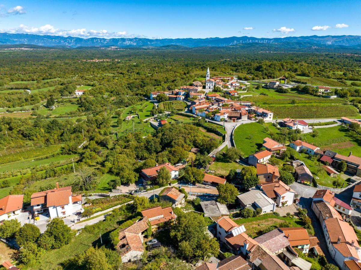 Villa Karst House Zan Pliskovica With Private Pool Dutovlje Exterior foto
