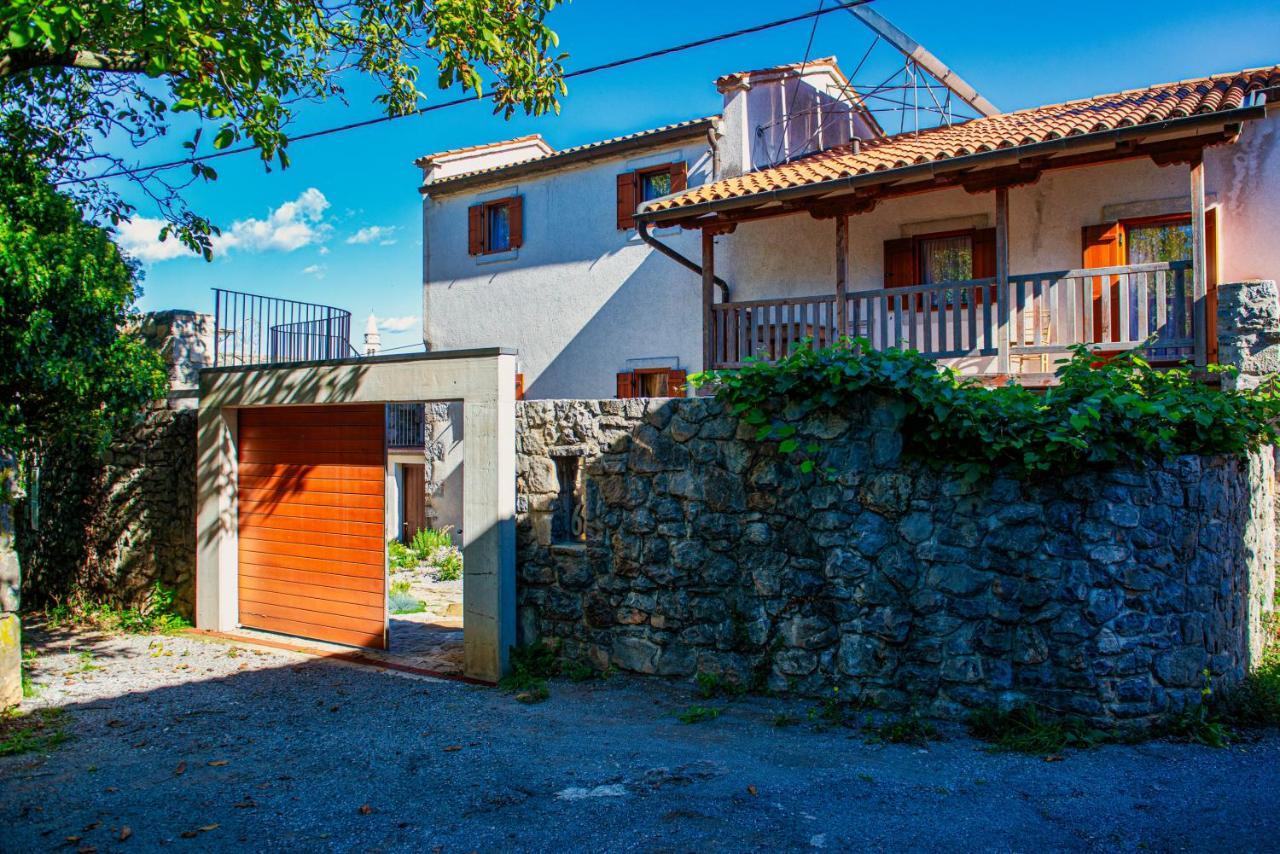 Villa Karst House Zan Pliskovica With Private Pool Dutovlje Exterior foto